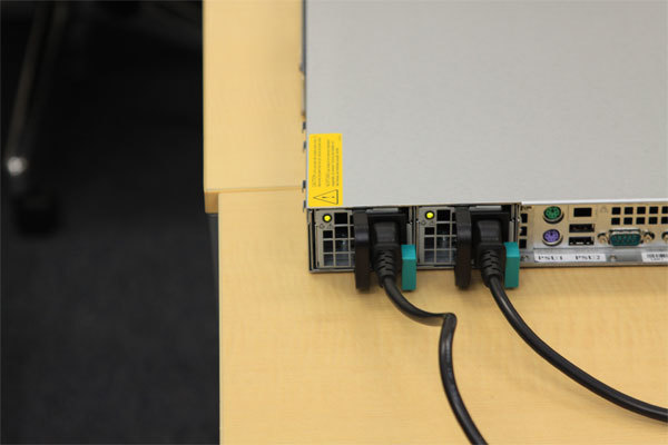 図6　通常通電時はグリーンランプ