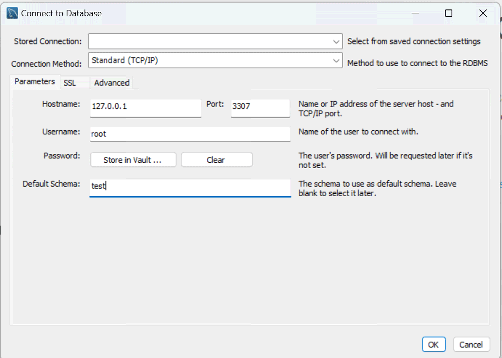 Connect to Database