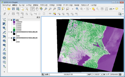 図3　QGIS Desktop