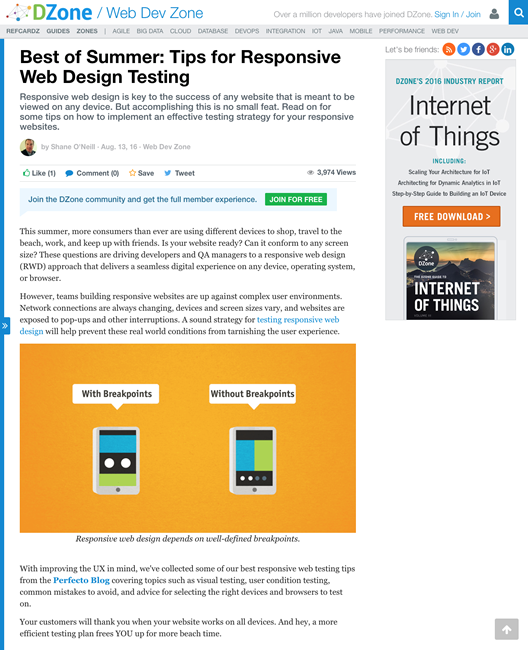 図1　レスポンシブWebデザインのテストで気をつけること