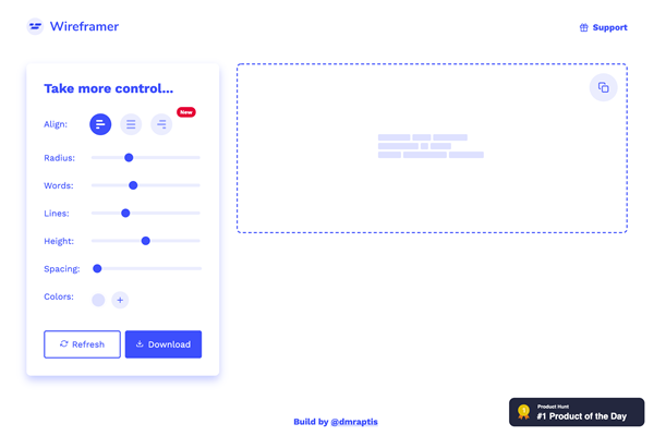 図6　ダミーのテキストブロックを生成するサービス