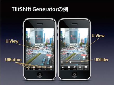 TiltShift Generatorの例