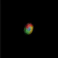 サンプル1 Away3D 15/03/13: Exploding a logo using particles サンプル1 Away3D 15/03/13: Exploding a logo using particles