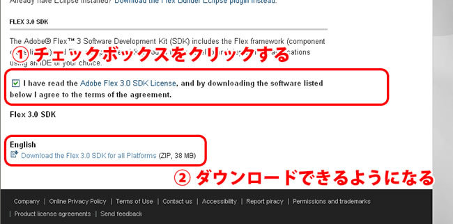 flex3ダウンロード