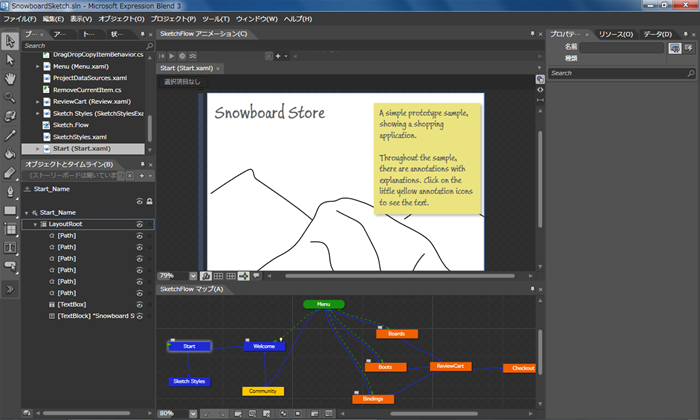 図2　SketchFlow