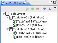 画面4　TableLayout