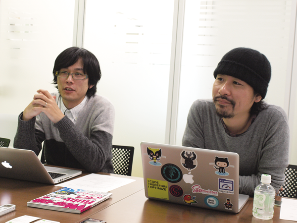 写真　船ヶ山慶氏（左）と平木聡氏（右）