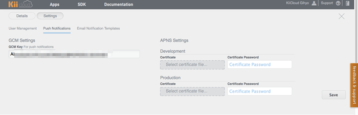 API Keyの設定