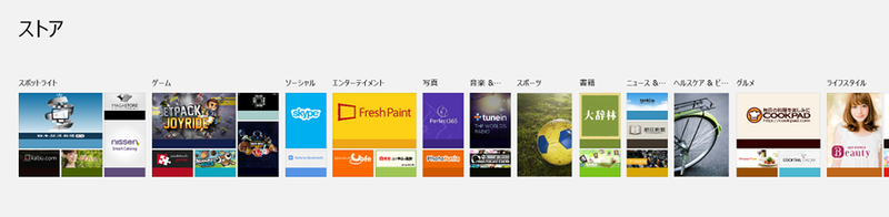 図1　Windowsストア