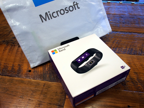 Microsoft Bandのパッケージ