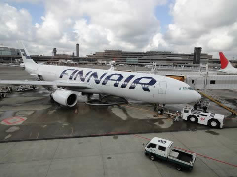 FINNAIR＠成田空港